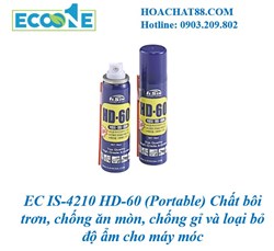EC IS [IS-4210] HD-60 (Portable) – Chất bôi trơn, chống ăn mòn, chống gỉ, loại bỏ độ ẩm giúp ngăn ng